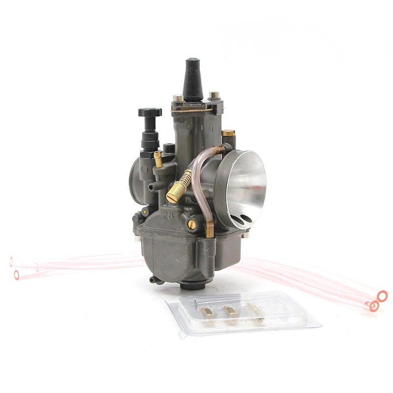 Alconstar 28 30 32 34 mm OKO PWK Carburetor Motorcycle Carburador With Power Jet Fit On Racing Motor 4T Engine ATV Bike