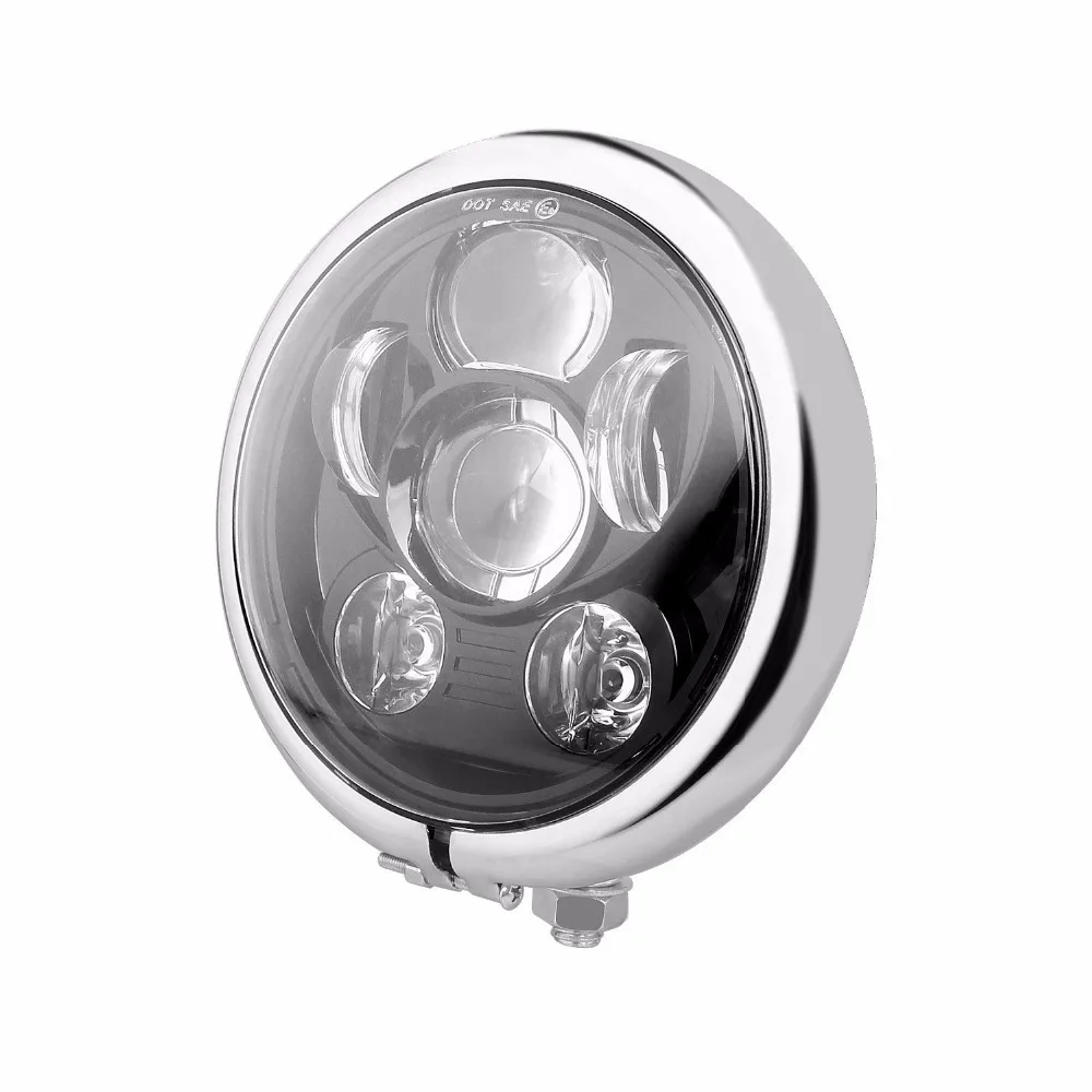5.75 Inch Daymaker LED Headlight Housing Bucket Mounting Bracket for Harley Davidson dj