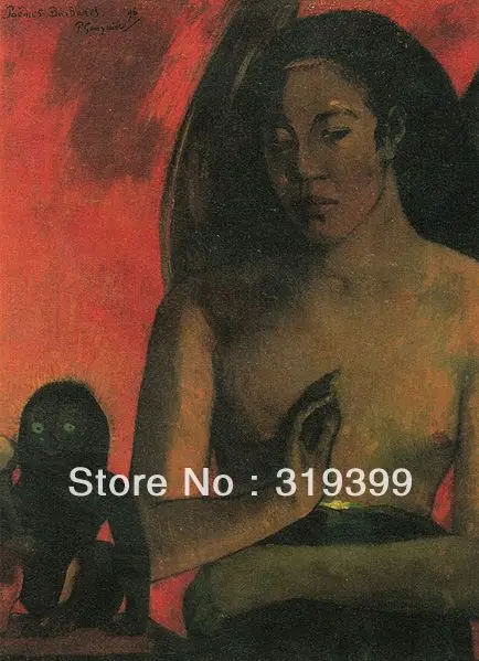 

Картина маслом на льняном холсте, художественное изделие пола гагуина, 100% ручная работа, Бесплатная быстрая доставка, музейное качество