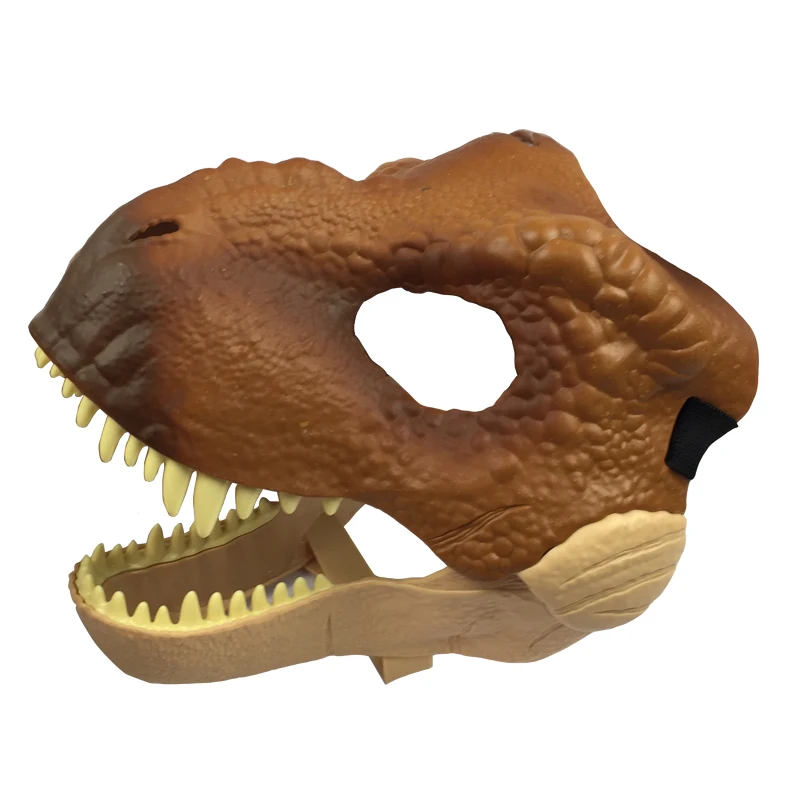 Mattel оригинальный динозавр Юрского периода МАСКА ИГРУШКА Реалистичная одна деталь Хэллоуин принадлежности для костюмированной вечеринки