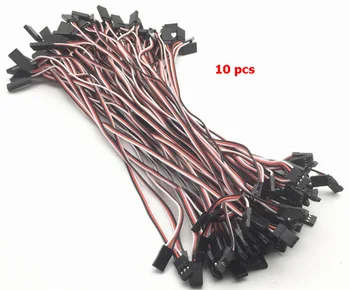 

10pcs/lot JR FUTABA 30CM 50CM 30core Servo Extension Cord JR Plug Extended Wire Cable For FPV RC Model Accessories