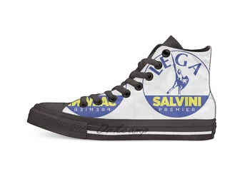 

Lega (The League) logo Casual High Top Canvas shoes sneakers For Drop shipping