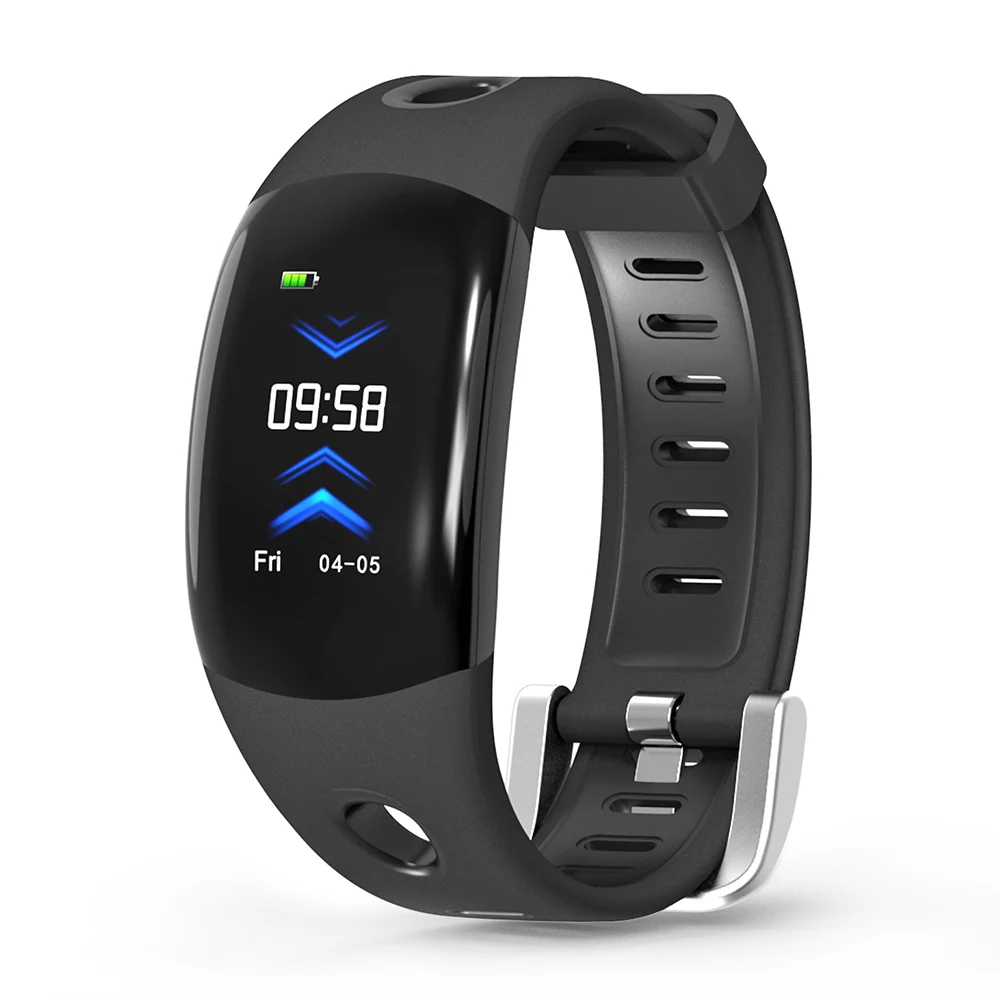 Fit M band 3 life 3D динамический UI фитнес-трекер браслет с монитором сердечного ритма Шагомер Смарт-часы IP68 relogio inteligente - Цвет: SMART BAND BLACK