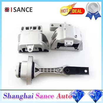 

ISANCE Front Right Left & Rear Lower Engine Motor Mount 1J0199851N 1J0199555AJ For Audi A3 Seat Leon Octavia VW Bora Golf MK IV