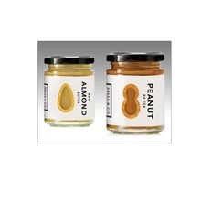 Подгонянный прозрачный стикер на банку для персика пользовательские самоклеющиеся этикетки