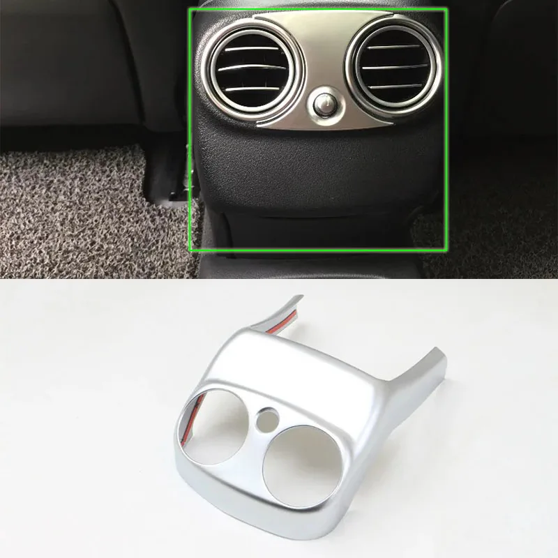 

Car Accessories Interior Decoration ABS Rear Air Vent Outlet Cover Trims For Mercedes-Benz E Class 2016 Car Styling