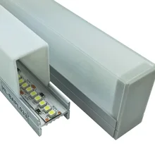 По DHL светодиодный алюминиевый экструзионный алюминиевый поверхностный монтаж светодиодный светильник профиль для потолочный светильник s 10 м/лот