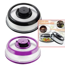 Вакуумная пищевая упаковочная крышка кухонная мгновенная вакуумная пищевая упаковочная машина постельное белье Кухонные гаджеты инструмент 2 цвета