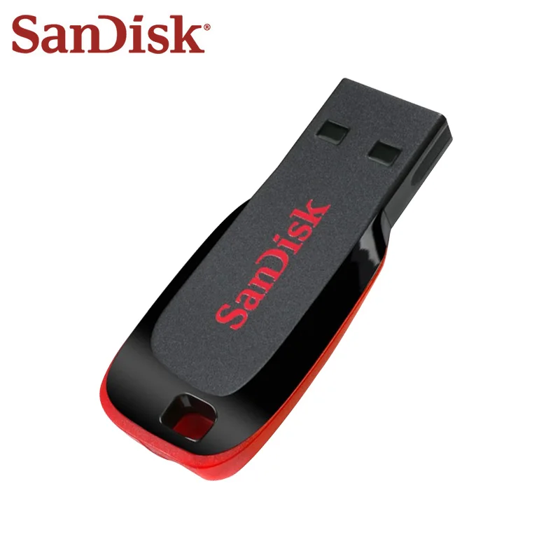 100 флеш-накопитель sandisk CZ50 USB флеш-накопитель 128 ГБ 32 ГБ 64 Гб высокоскоростная карта памяти 16 ГБ 8 ГБ USB мини u-диск USB 2,0