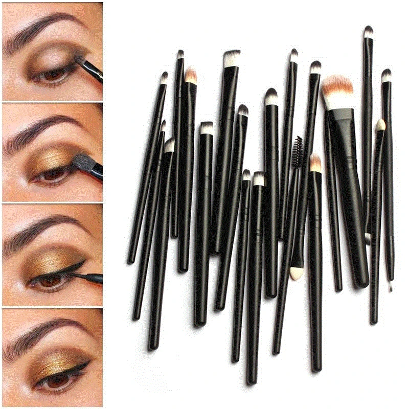 

20 Pcs pinceis de maquiagem make up brush set pincel de maquiagem naked brushes pinceau pinceis de maquiagem profissional Z602