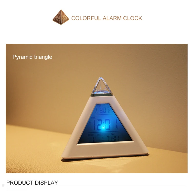 Digital Mini Desktop Clock 7 Color LED Projector Alarm Clock with Backlight+Calendar+Temperature Projector Table Clock Kid Gift Digital Mini Desktop Clock 7 Color LED Projector Alarm Clock with Backlight+Calendar+Temperature Projector Table Clock Kid Gift