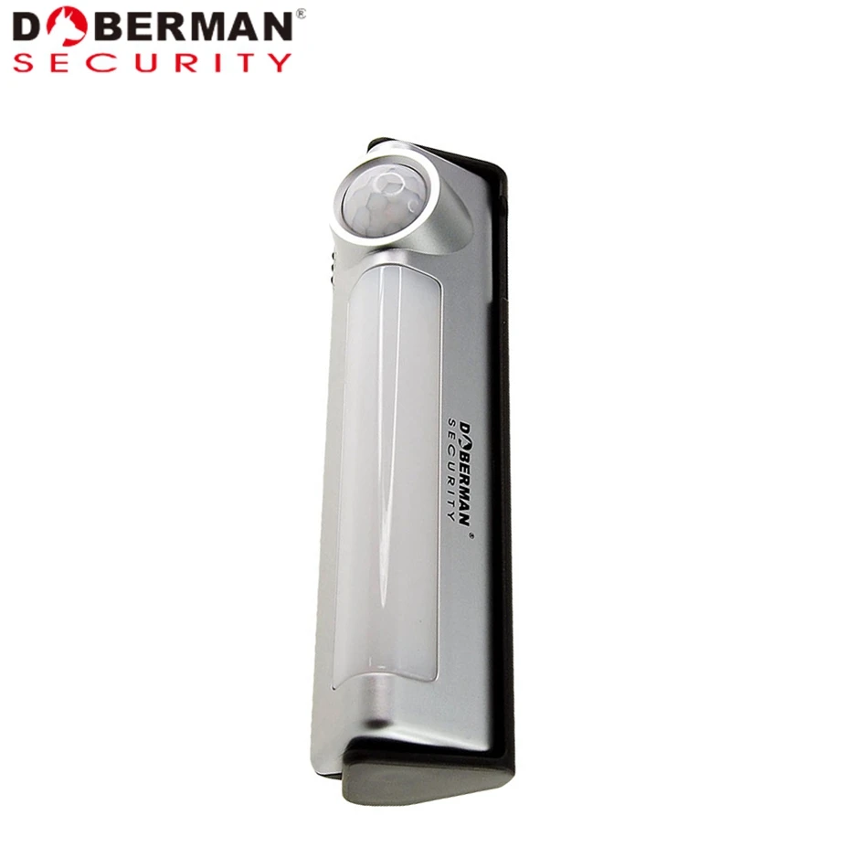 

DOBERMAN SECURITY SE-0134 SE-0134 IR Motion Sensor Alarm 100dB IR Sensor Infrared Motion Detector Triggered LED Light Alarm