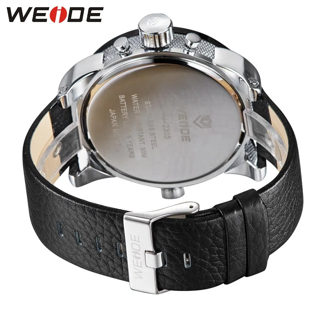 Лучшие продажи WEIDE брендовые Модные мужские спортивные часы с большим
