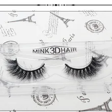 1 пара 3D норковые ресницы натуральный мех норки ручной работы натуральные длинные ресницы накладные ресницы из меха норки N05