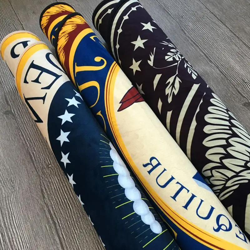 American Eagle Round Carpets for Bedroom Children Room Living Room Chair Mat Floor Thermal Mats Kids Doormat