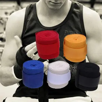 

1PCS Boxing Hand Wraps MMA Muay Thai Kick Boxing Handwraps for Training Bandages 2.5M Length 5cm Width