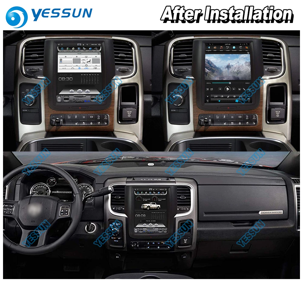 YESSUN 10,4 ''HD супер экран для Dodge ram 1500 2500 3500~ автомобиль Android Carplay gps Navi карты навигации радио без DVD