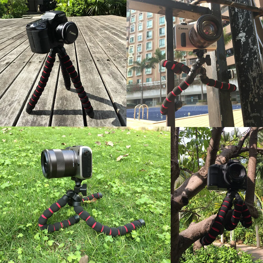 FOTGA Универсальный Осьминог Гибкий портативный мини DV штатив Gorillapod подставка для Canon Nikon