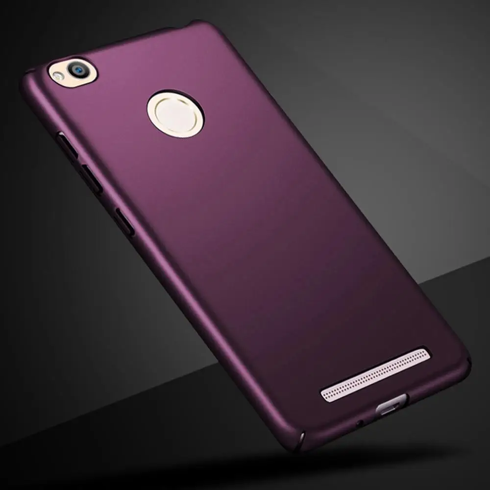 Чехол для Xiaomi Redmi Hongmi 3 S 3 pro 4X чехол для телефона пластиковый жесткий чехол для Xiaomi Redmi 3 S 3pro 4X5,0 Capas Fundas Coque - Цвет: Purple