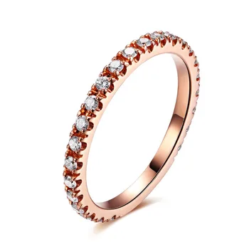 

0.39 CARAT Natural Diamond Engagement ring 18K gold Diamond round Fine Jewelry Gift Couple Ring Free Shipping small ring