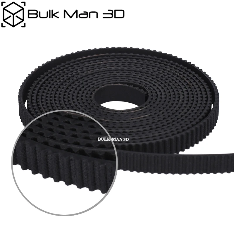 

5M/Lot 6mm Width Rubber Open GT2/GT3 Timing Belt for Timing Belt Pulley, CNC Router machine / 3D Printer Accessory