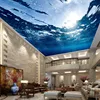 Custom Any Size 3D Mural Wallpaper Underwater World Suspended Ceiling Fresco Living Room Bedroom Ceiling Wall Papers Home Decor ► Photo 3/6