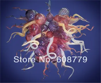 

New Arrival Cheap Multi Color Blown Glass Interior Ceiling Light Fixture