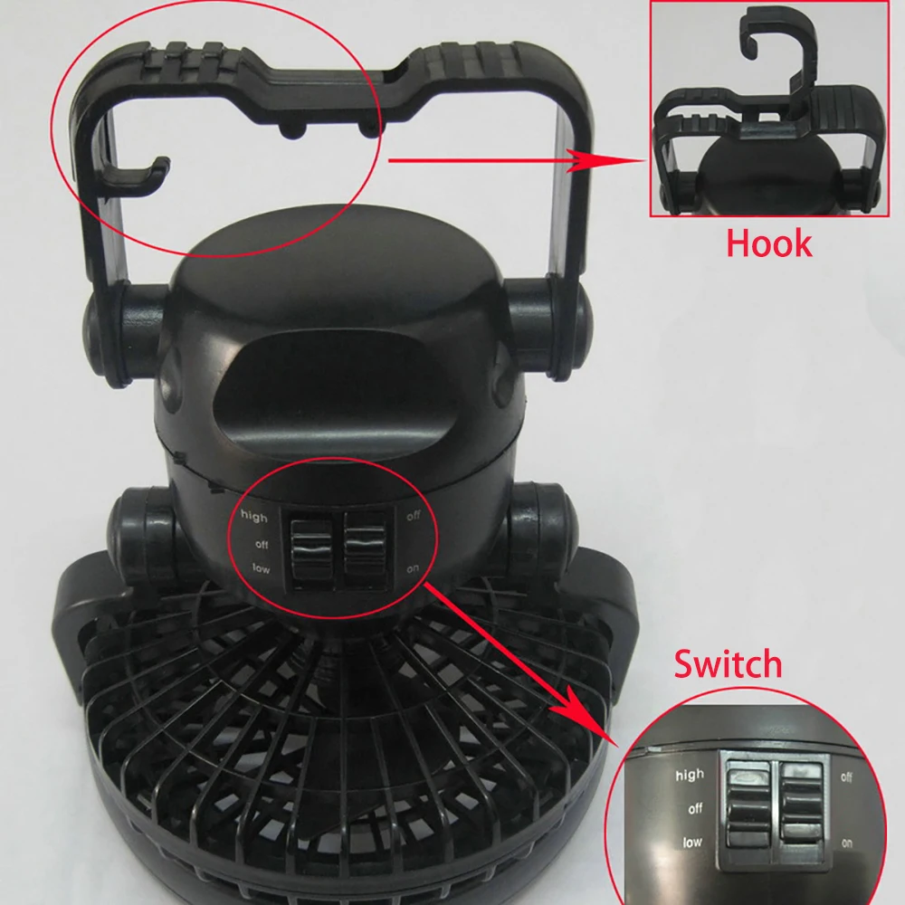 Портативный 18 светодиодный вентилятор охлаждения фонаря 2 в 1 фонарик потолочный вентилятор наружные инструменты Ночная безопасность походная Рыболовная Палатка лампа