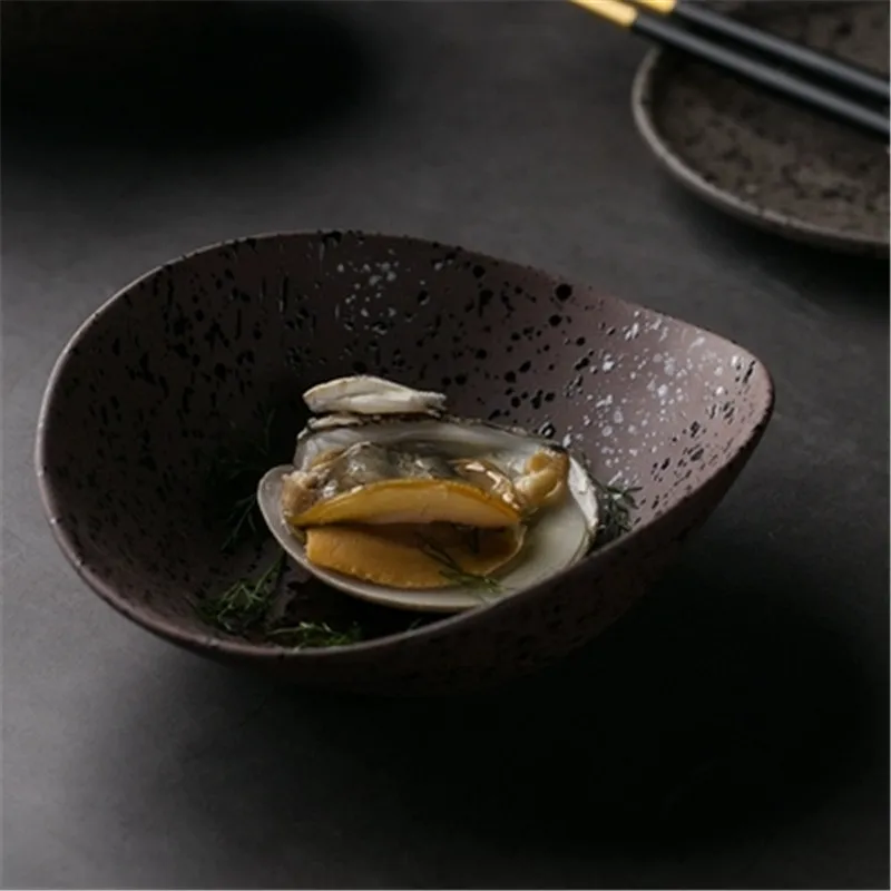 NIMITIME Керамическая форма Ретро миска для десерта блюдо в стиле вестерн блюдо для кондитерских изделий чаша ресторана