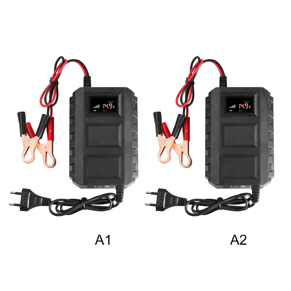 12V 20A светодиодный Дисплей автомобиля Батарея Зарядное устройство 110 240V