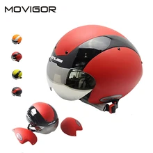 Movigor Bike Helmet Cycling Safe Cap Cascos Ciclismo Bicycle Accessories Capacete Da Bicicleta Integrally-molded with UV Visor