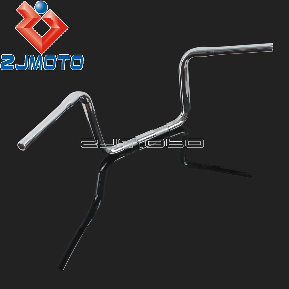 Хром 1 1/4 &quotбар 10&quot талии Обезьяна Вешалки руль для Harley Softail Heritage Springer Bad Boy кости