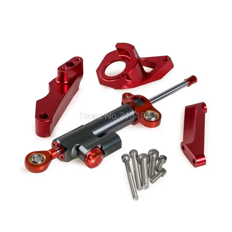 

Red CNC Steering Damper & Bracket Kit For Suzuki GSXR600 GSX-R600 GSX-R750 GSXR750 K4 K5 2004-2005 Good Quality Tools