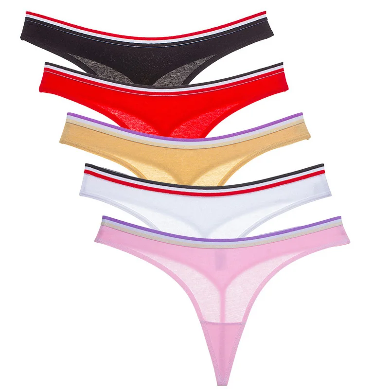 

Cotton Sexy Panties Thongs G Strings Women Underwear Sporty Fashion Tangas Seamless Low-Rise Stringi Hot Ladies Lingerie 20