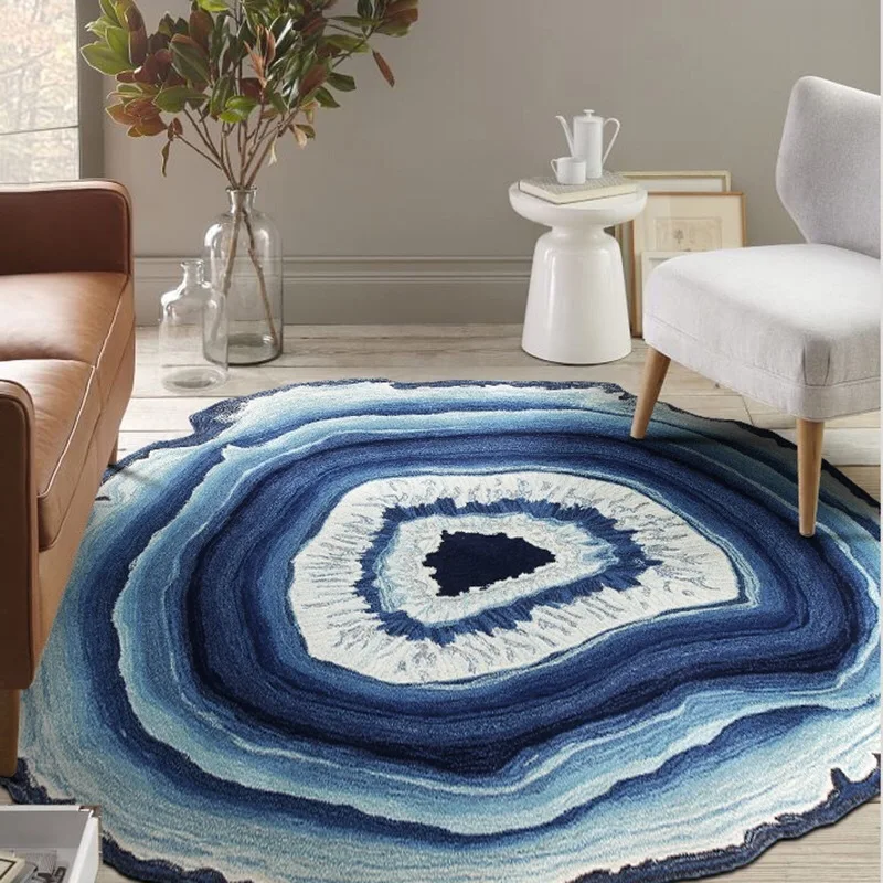 

Vivid Wood Annual Growth Ring Round Carpet For Living Room Bedroom Large Round Area Rug Alfombra Tapis Salon Home Decorative