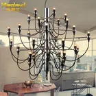 Best Price as low as $135.00 The Christmas tree lamps simple modern dining room LED bar store hall project Pendant Lights