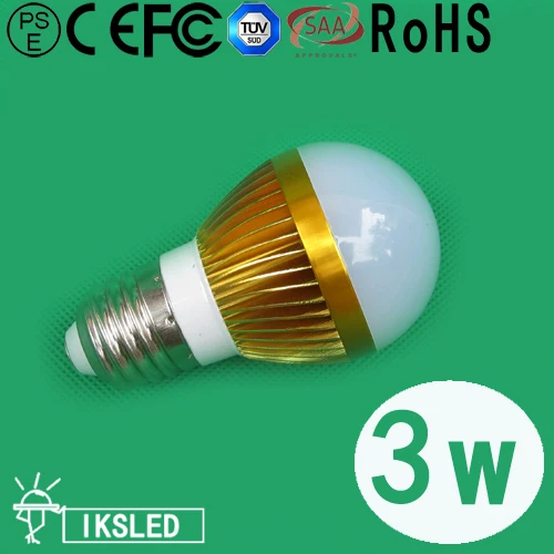 Lowest price!led 3w e14/e27 warm white/coolwhite 350lm energy saving