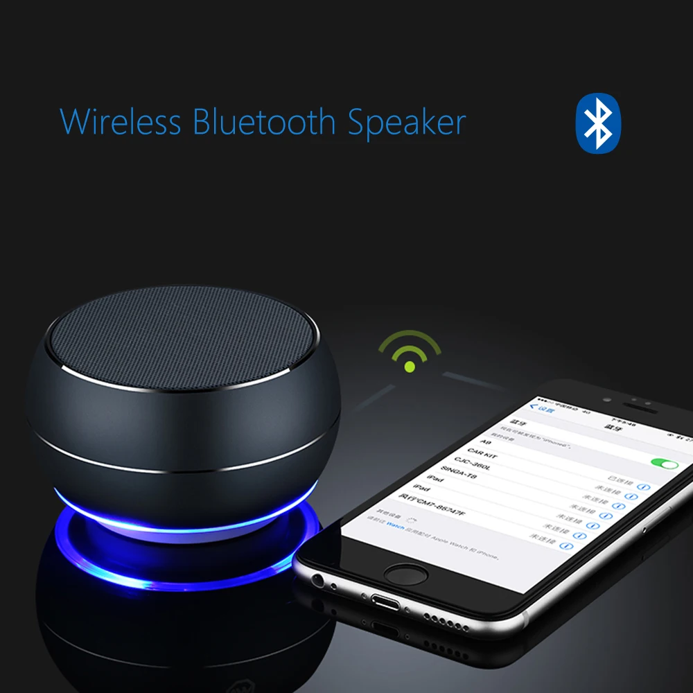 NUBWO портативные bluetooth-колонки с микрофоном, функцией громкой связи, встроенным микрофоном, усиленными басами для iPhone, iPad, samsung и других