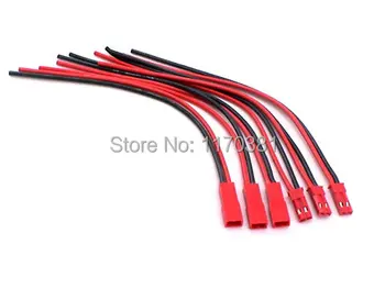 

High quality 50 pairs 10cm 2Pin JST SYP Lead plug cable 26AWG soft silicon wire