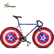 Original X-Front brand fixie Bicycle Fixed gear 46cm 52cm DIY single speed road bike track Flag bicicleta fixie bicycle