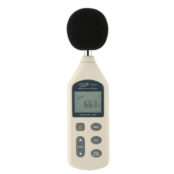 

LCD Digital Sound Level Meter Noise Volume Measuring Instrument Decibel Monitoring Tester 30-130dB