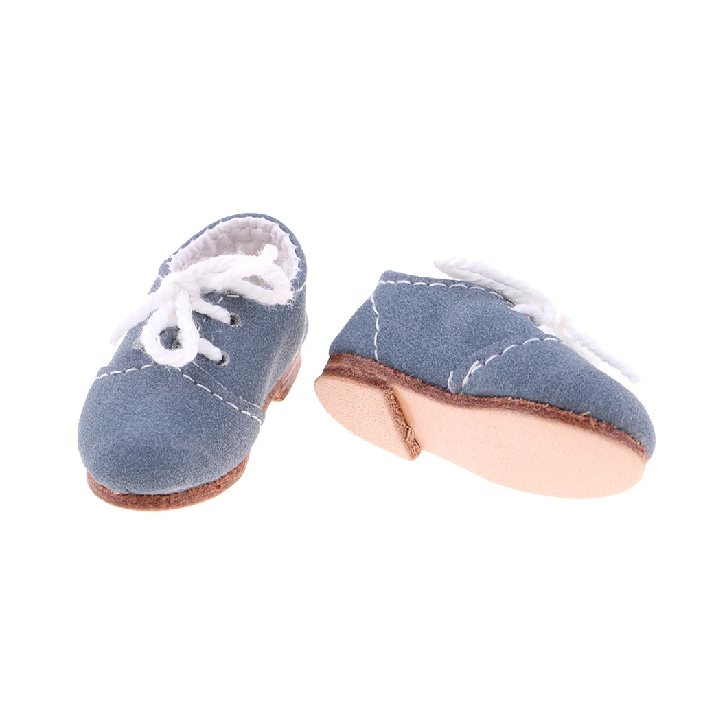 Lovey Doll Mini Lace Up Shoes 1/6 BJD Dolls Casual Wear, for girls Doll Accessory Girl Toys  or other 1/6 dolls Cloth