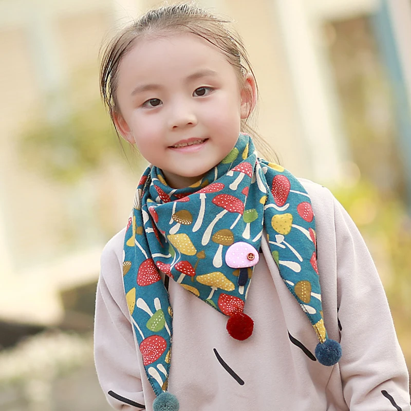 2017 Hot Sale New Fashion Ball Scarf font b Children b font Winter Baby Neck Warm