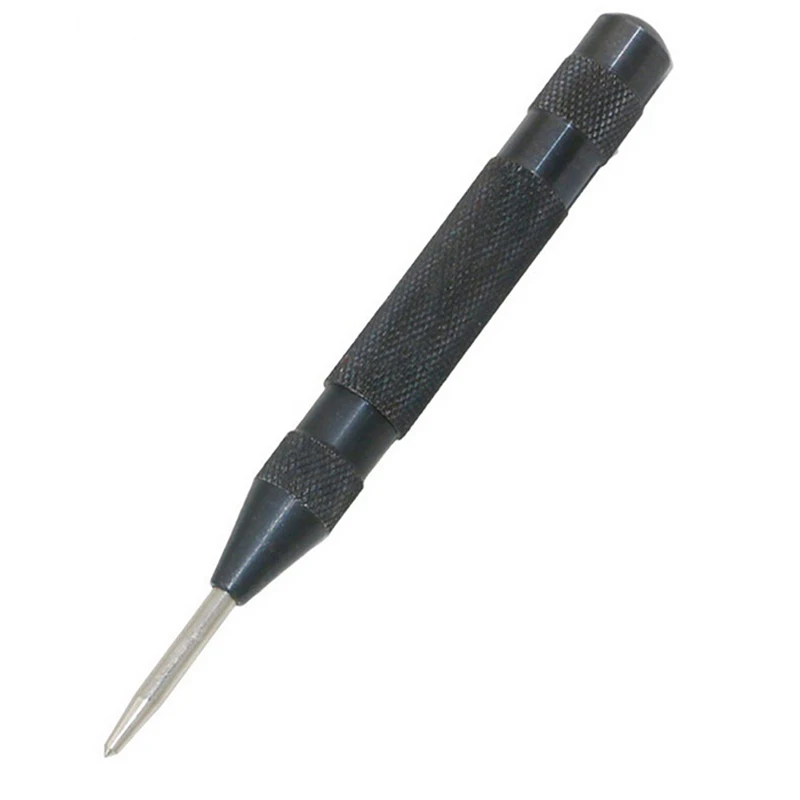 

Heavy Duty Automatic Center Pin Punch Spring Loaded Metal Wood Press Dent Marking Starting Holes Tool HOT SALE
