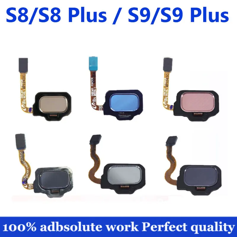 

For Samsung S8 G950F S8 Plus G950F S9 G960F S9 Plus G965F Touch ID Fingerprint Sensor Home Menu Button Flex Cable Ribbon S9+ S9P
