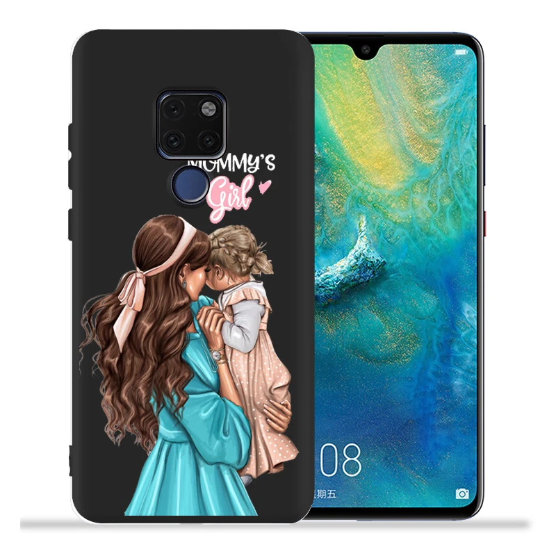 Модный чехол для мамы, супер мамы, девочки, младенца, для huawei mate 20 Lite mate 10 Lite mate 20 Pro Coque для Nova 4e 3 Nova3i задняя крышка - Цвет: 10