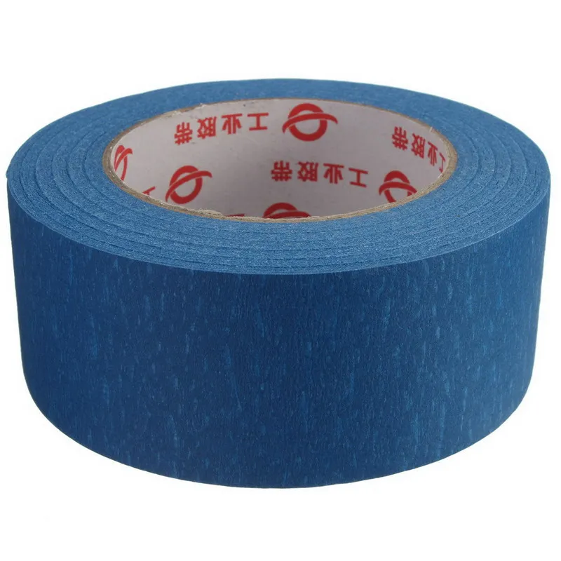 

New Arrival 1 Roll Printer Blue Masking Tape 50mm Wide 50m Reprap Bed Tape Painters Masking