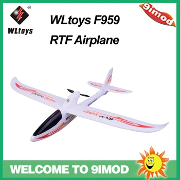 

Original WLtoys F959 Sky-king 2.4G 3CH RC RTF Airplane Aircraft Fixed Wing Plane