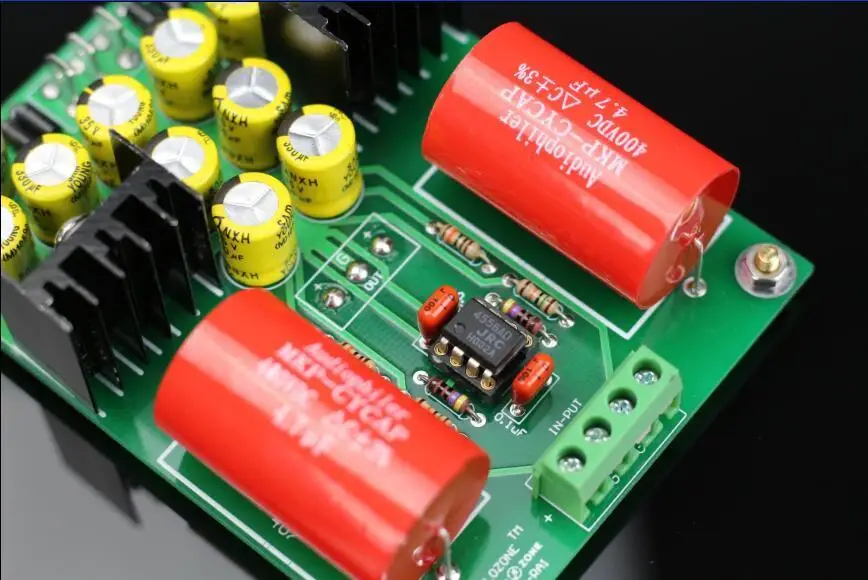ZEROZONE Assembled HV10B Headphone Amplifier Board Base One RA1 Amp Line AC Version 