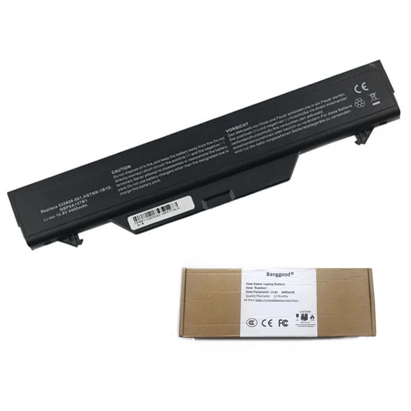 

4400mAh 535808-001 HSTNN-1B1D NBP8A157B1 Laptop Battery for HP ProBook 4510s 4515s 4710s 4720s HSTNN-IB89 HSTNN-IB88 HSTNN-OB89